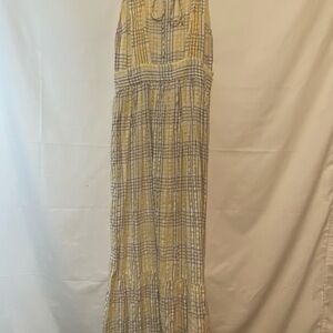 ASOS Design Overall MIDI Dress With Shorted Straps Womens Size 2